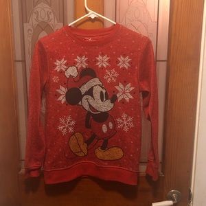 Santa Mickey sweater